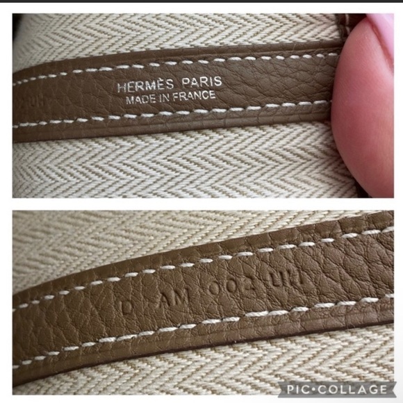 ‼️SOLD‼️💯Authentic Hermes Garden Party 36MM Etoupe - Picture 13 of 15